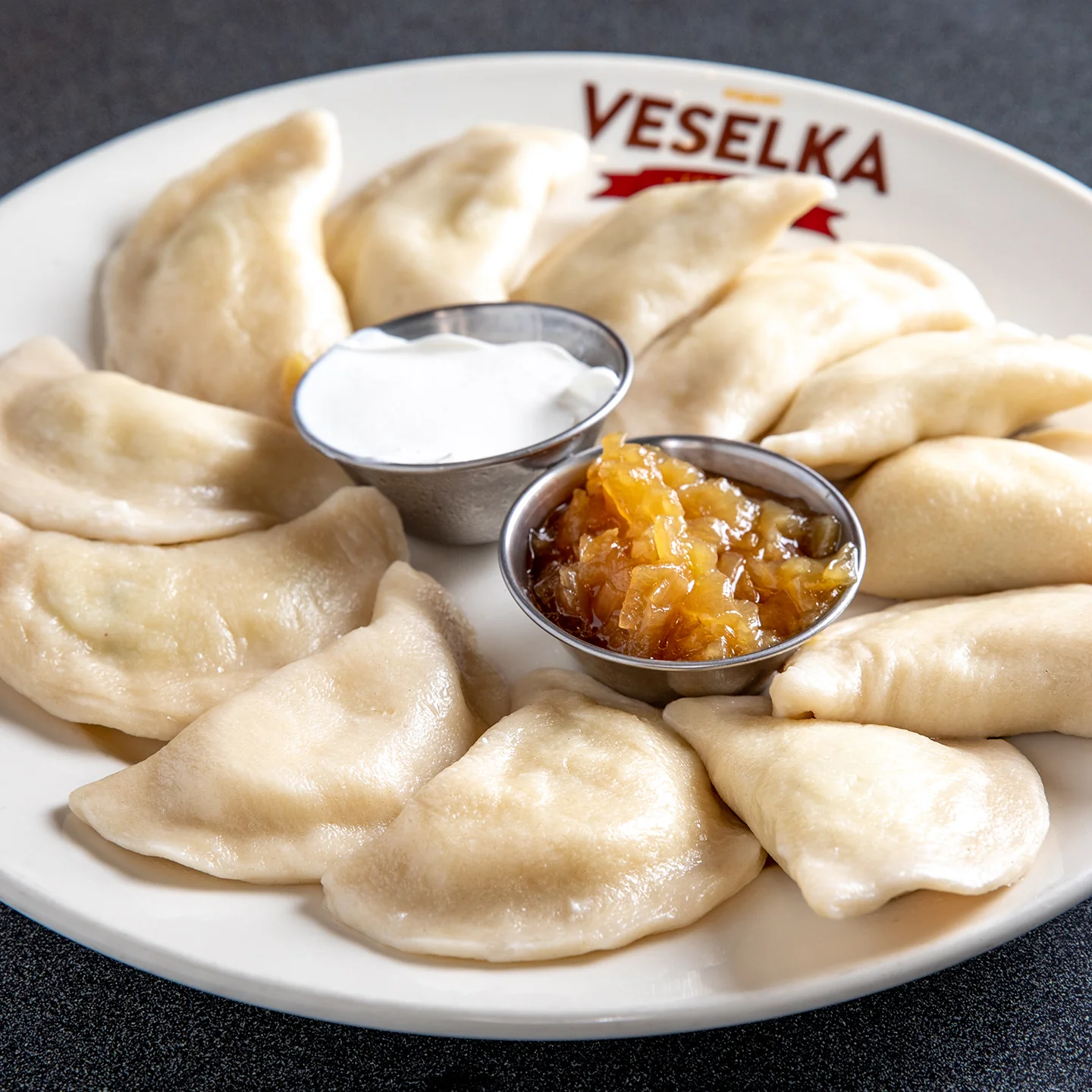 Arugula & Goat Cheese Pierogi - Image 3