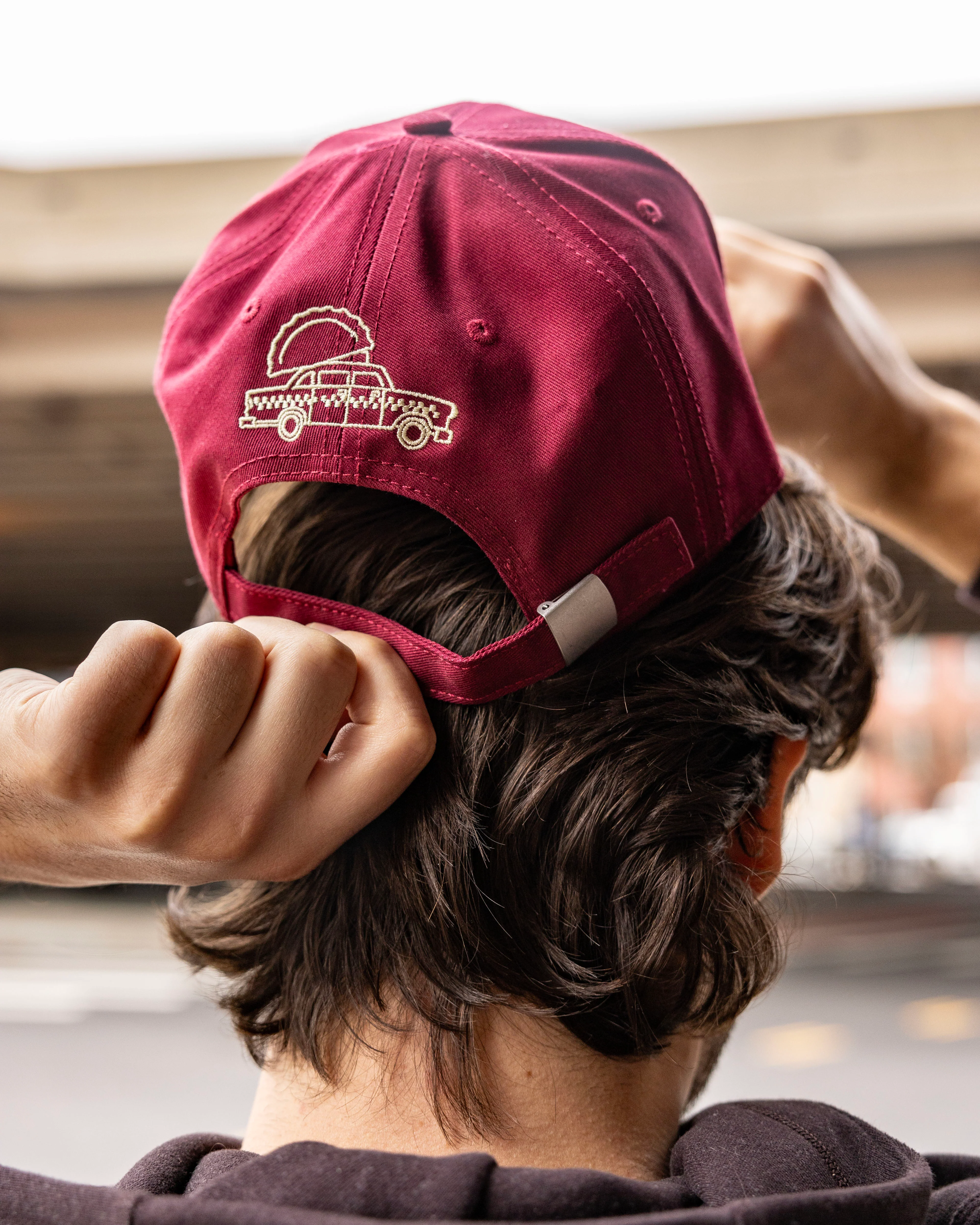 Veselka Burgundy Hat - Image 4